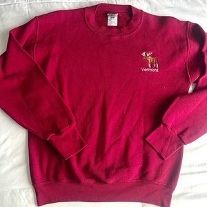 Burgundy Crewneck